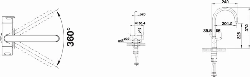 Blanco Trima Χρωμέ 520840
