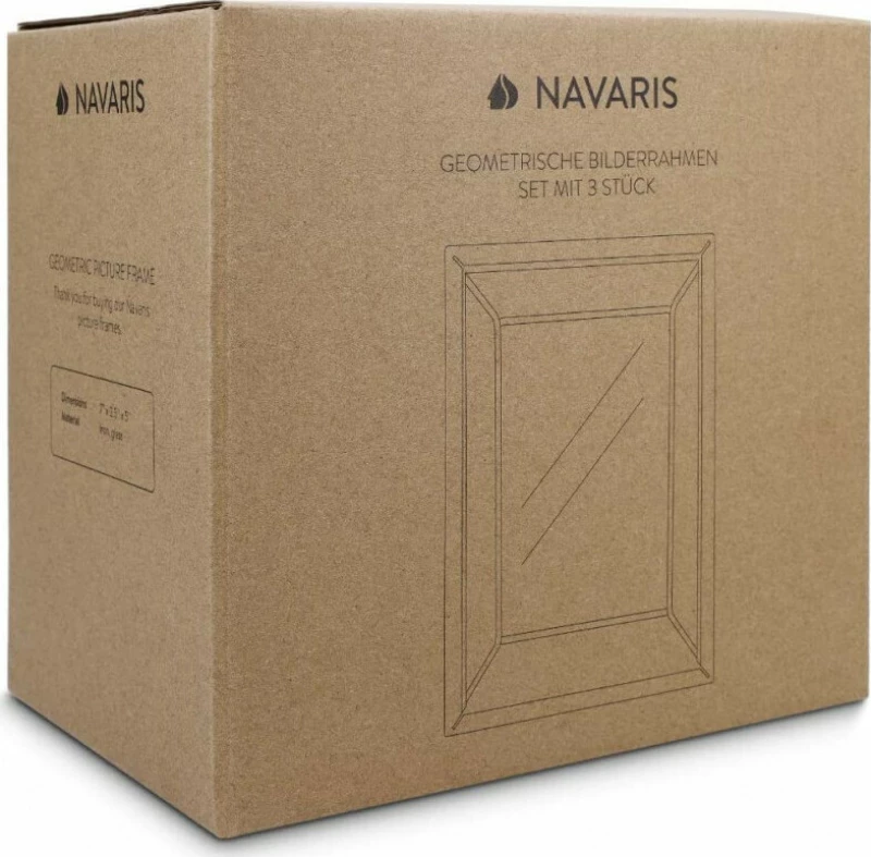 Navaris Κορνίζα Μεταλλική 15x10cm