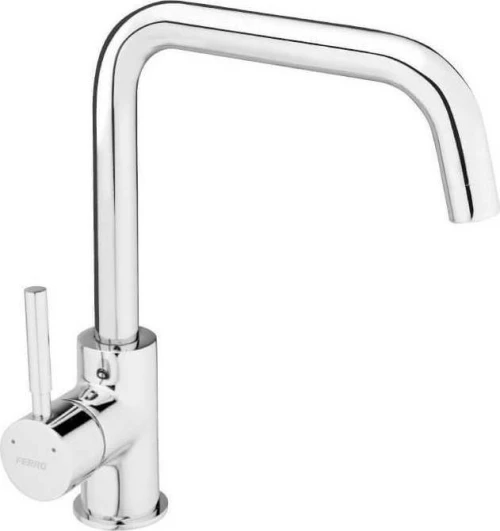 Ferro Ratio Chrome Μπαταρία κουζίνας με περιστρεφομενο ρουξουνι BTI4