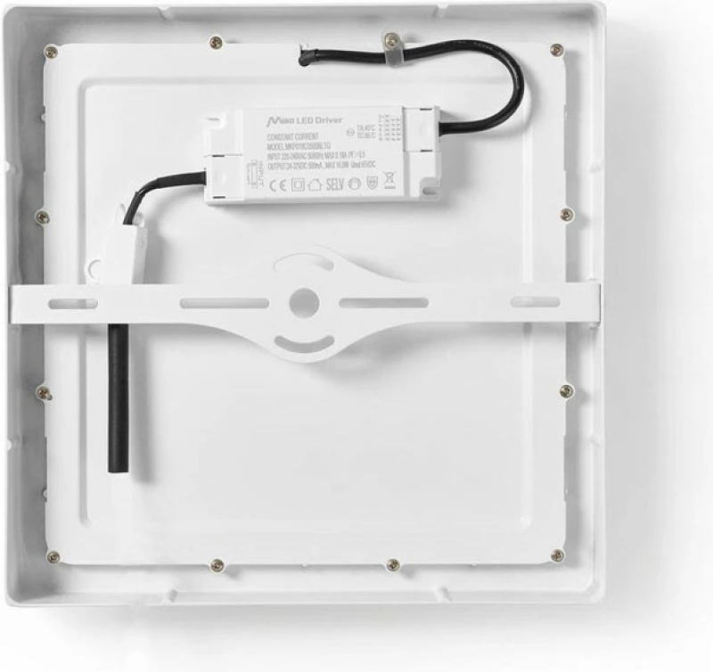 Nedis Wifilac30Wt Wi-Fi Smart Ceiling Light Square 30X30Cm Warm To Cool White Fu