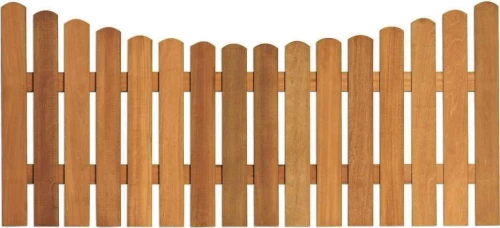 Πυροστιά Ξύλινος Φράκτης 80x180cm Z111201
