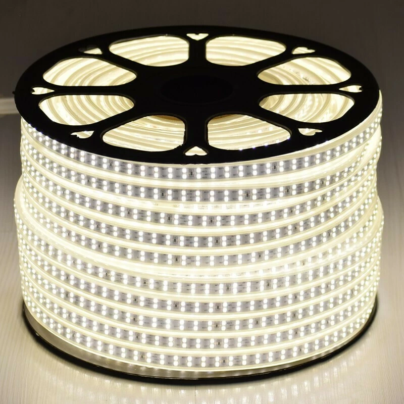 Αδιάβροχη Ταινία LED Φυσικό Λευκό 1m SMD2835 220V GloboStar