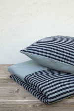 Nima Σετ Σεντόνια Υπέρδιπλα με Λάστιχο 160x200x30 Suave Dark Blue
