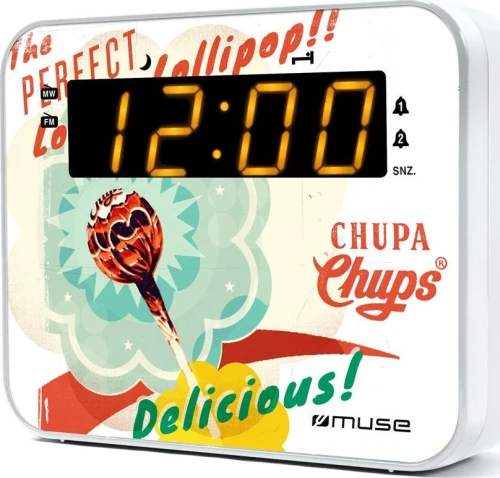 Muse Ψηφιακό Ρολόι Επιτραπέζιο με Ξυπνητήρι M-165 CC