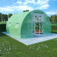 vidaXL Θερμοκήπιο 6m² 3x2x2m με Βάση από Χάλυβα 48158