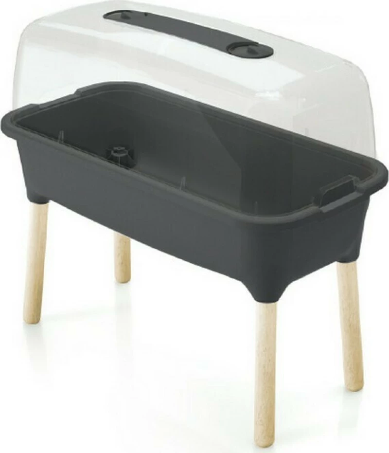 Prosperplast Θερμοκήπιο Respana Planter Wood High Set ISEW780H-S433