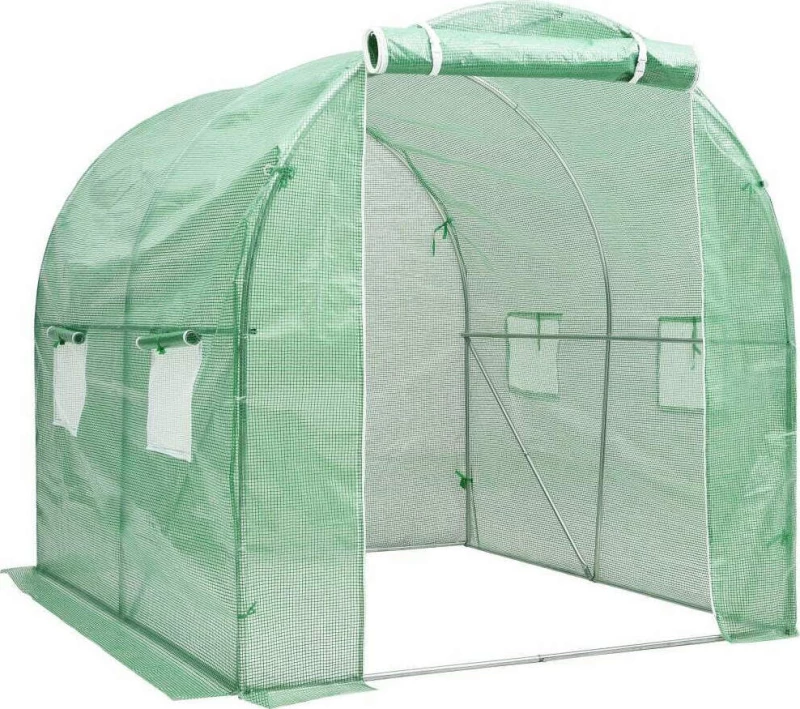 vidaXL Θερμοκήπιο 4m² 2x2x2m 48163