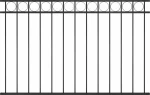 vidaXL Πάνελ Περίφραξης Μαύρο 1,7 x 1 μ. x 146317