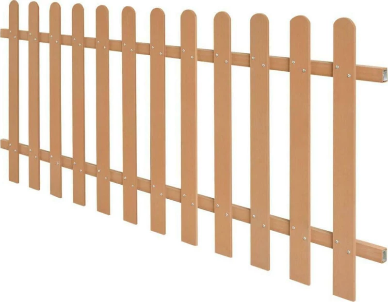 vidaXL Φράχτης Κήπου από WPC 80x200cm 42823