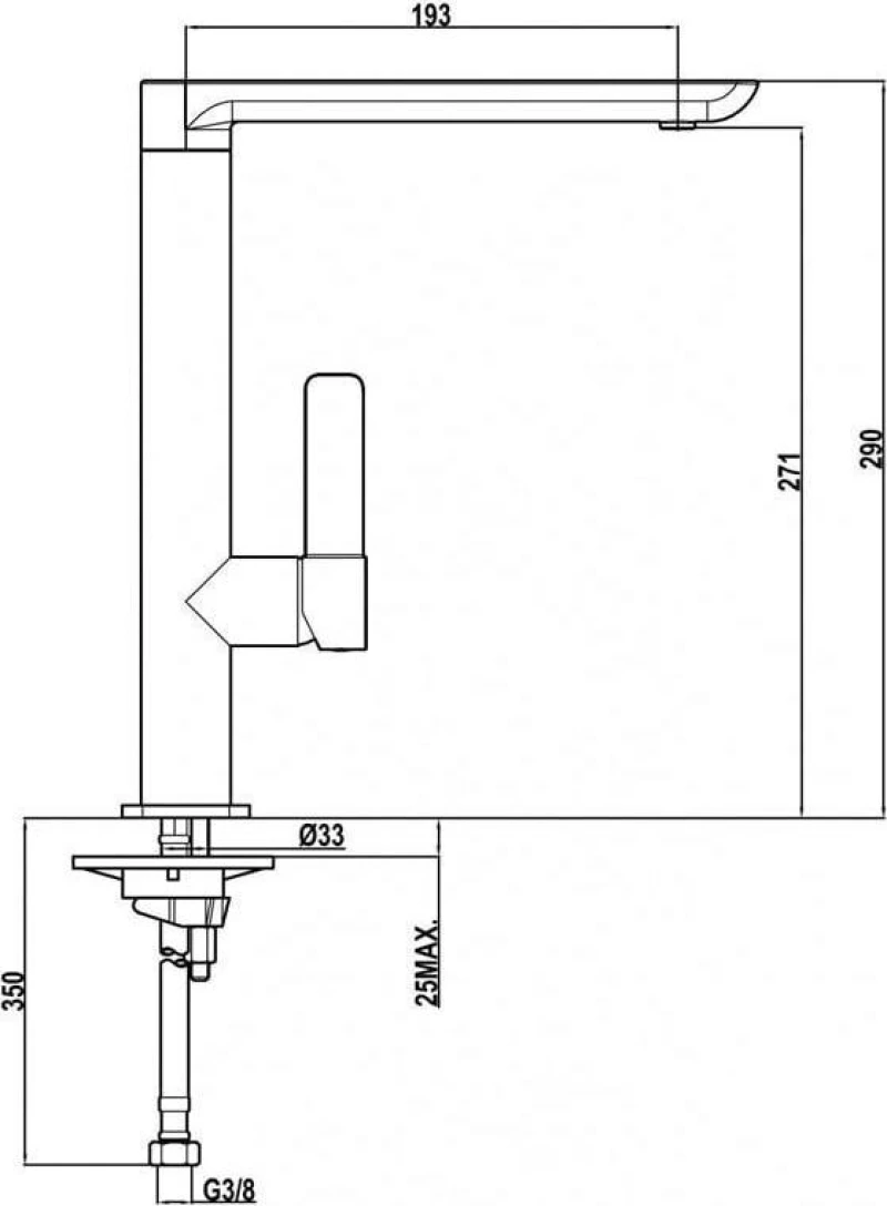 Teka FO 915 Χρωμέ B.539.ΧΡ