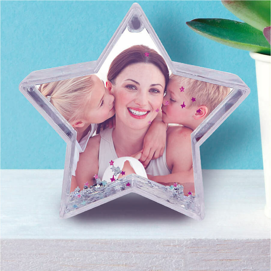 Πλαστική Κορνίζα Star Glitter Frame