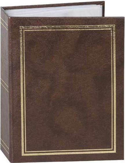 Αλμπουμ Φωτογραφιών 13x18cm με 100 Θήκες Καφέ