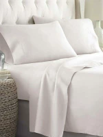 Sunshine Σετ Σεντόνια Υπέρδιπλα 235x270 Cotton Feelings 100 White