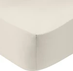 Sunshine Σεντόνι Μονό με Λάστιχο 100x200x30 Cotton Feelings 108 Ecru