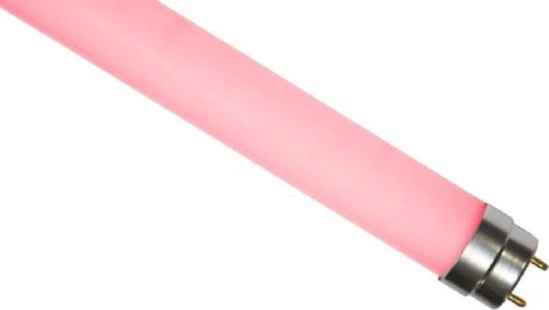 Diolamp Λάμπα LED Τύπου Φθορίου 120cm για Ντουί G13 και Σχήμα T8 Ροζ 1600lm