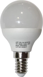 Adeleq Λάμπα LED για Ντουί E14 και Σχήμα G45 Φυσικό Λευκό 700lm