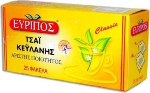 Εύριπος Τσάι Κεϋλάνης 25φακελάκια