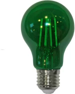 Adeleq Λάμπα LED για Ντουί E27 και Σχήμα A60 Πράσινο 540lm