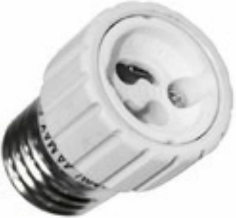Adeleq 16-02710 Αντάπτορας από E27 σε GU10 Λευκό