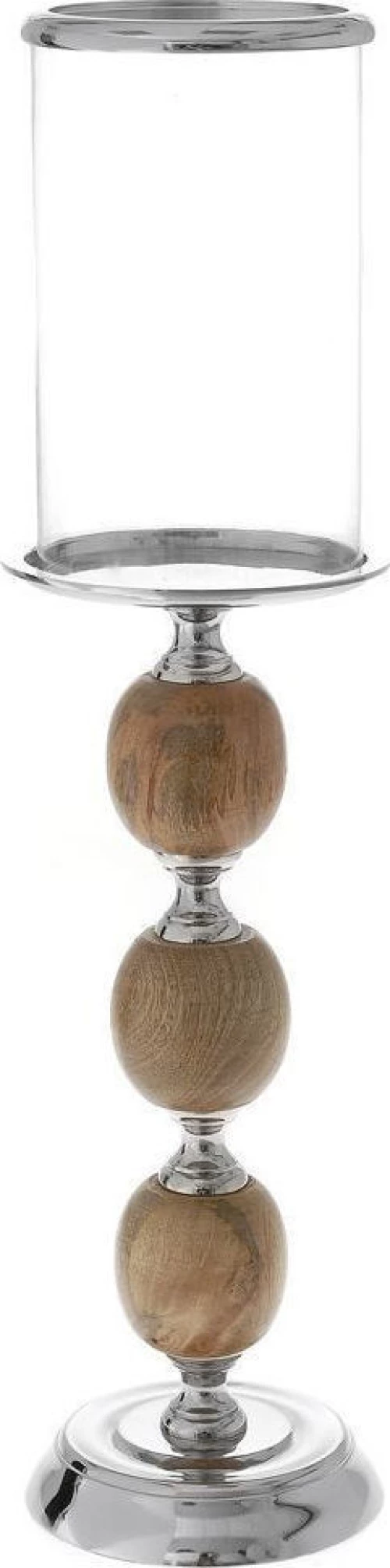 Iliadis Κηροπήγιο Γυάλινο 18x18x71cm