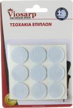 Viosarp Τσοχάκια Λευκά VC1187-2 9τμχ