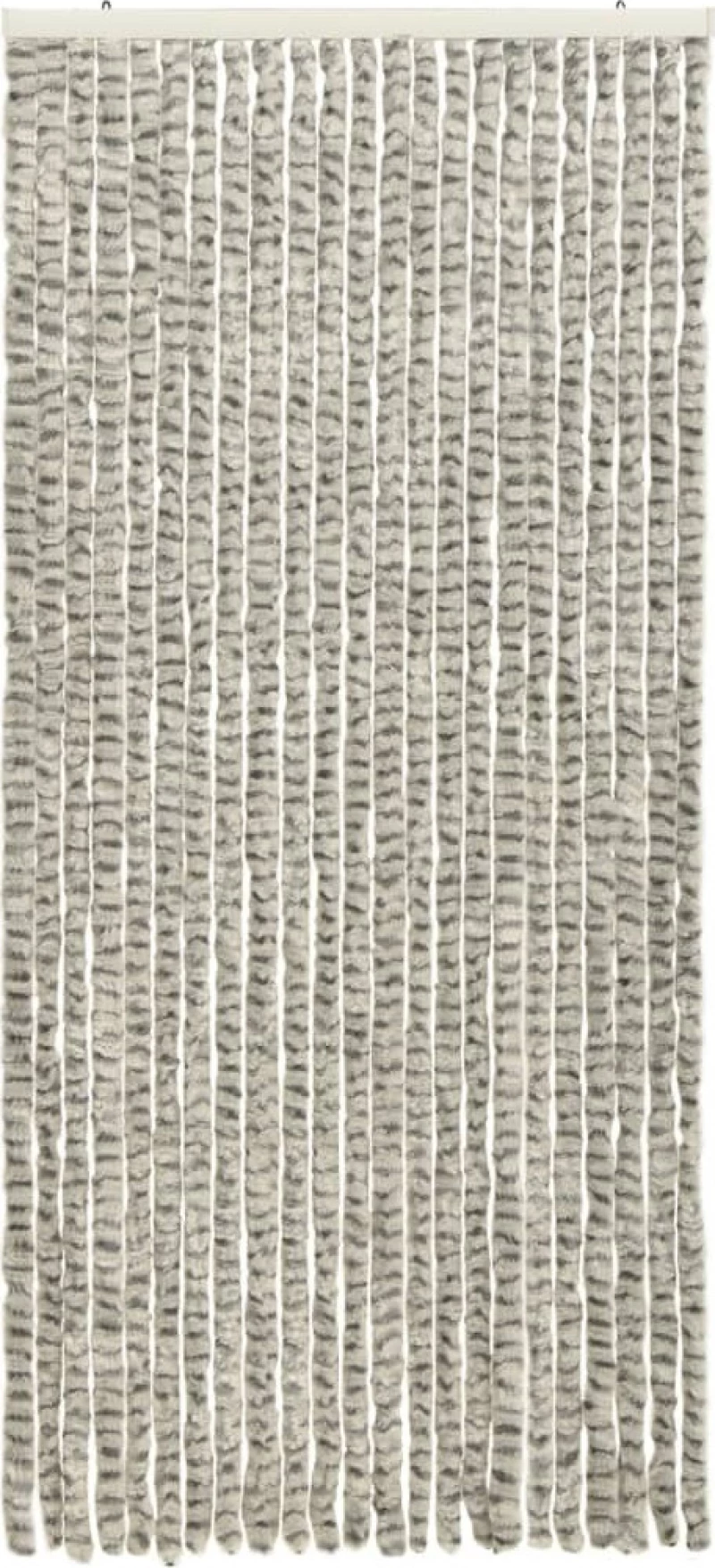 vidaXL Κουρτίνα Πόρτας Γκρι 90x220cm 325455