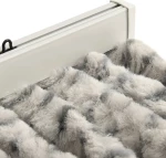 vidaXL Κουρτίνα Πόρτας Γκρι 90x220cm 325455