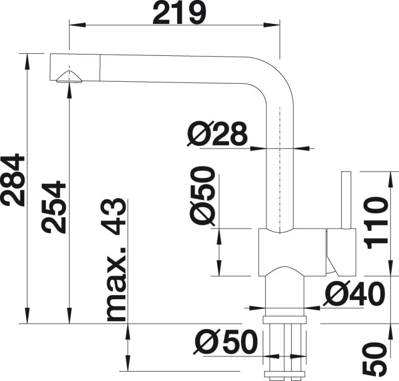 Blanco Linus F Σπαστή Χρωμέ 514025