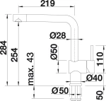 Blanco Linus F Σπαστή Χρωμέ 514025
