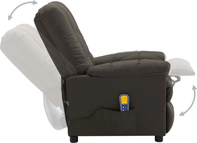 Πολυθρόνα Relax Taupe Massage 289814