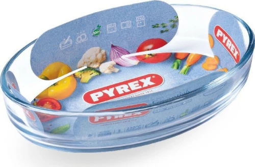 Pyrex Γυάλινο Πυρίμαχο Σκεύος Οβάλ 35x24x6cm