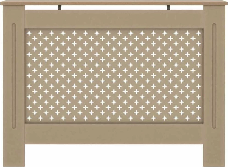 vidaXL Κάλυμμα Καλοριφέρ 112x19x81cm από MDF 288193