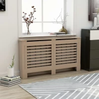 vidaXL Κάλυμμα Καλοριφέρ 152x19x81εκ. από MDF 288187