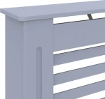 vidaXL Κάλυμμα Καλοριφέρ 172x19x81εκ. από MDF Ανθρακί 288188