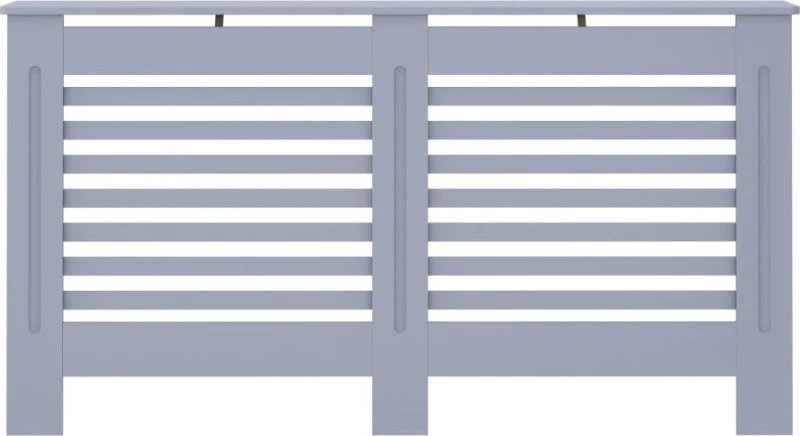 vidaXL Κάλυμμα Καλοριφέρ 152x19x81εκ. από MDF Ανθρακί 288185