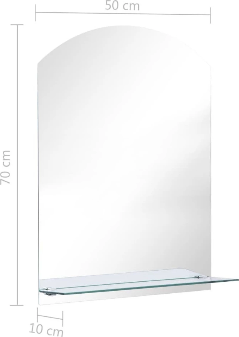 vidaXL 249432 με Ράφι 50x70 cm