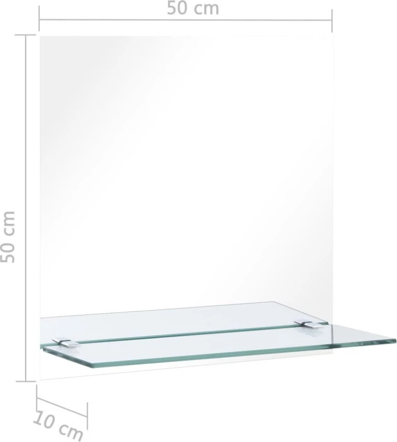 vidaXL 249437 με Ράφι 50x50 cm