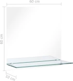vidaXL 249439 με Ράφι 60x60 cm