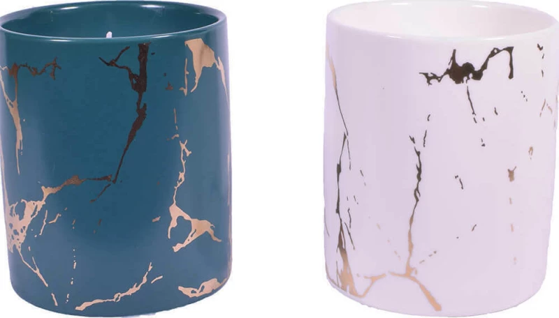 Αρωματικά Κεριά Marble Σετ/2