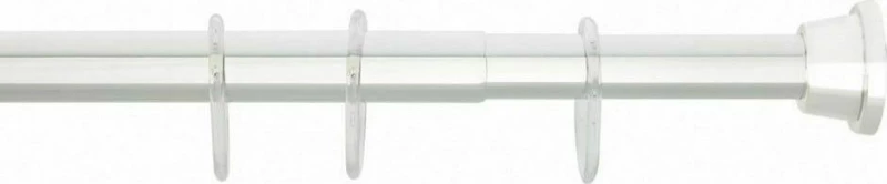 Βραχίονας Μπάνιου Ίσιος Φ25 Νο 1210 Chrome Grekon 120-220cm Αλουμίνιο