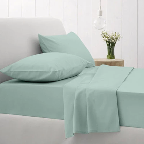 Sunshine Σετ Σεντόνια Μονά 165x270 Cotton Feelings 105 Aqua