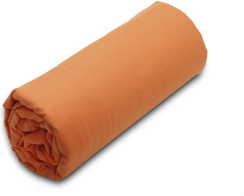 Palatex Σεντόνι Υπέρδιπλο με Λάστιχο 160x200x20 Baseline 7 Orange