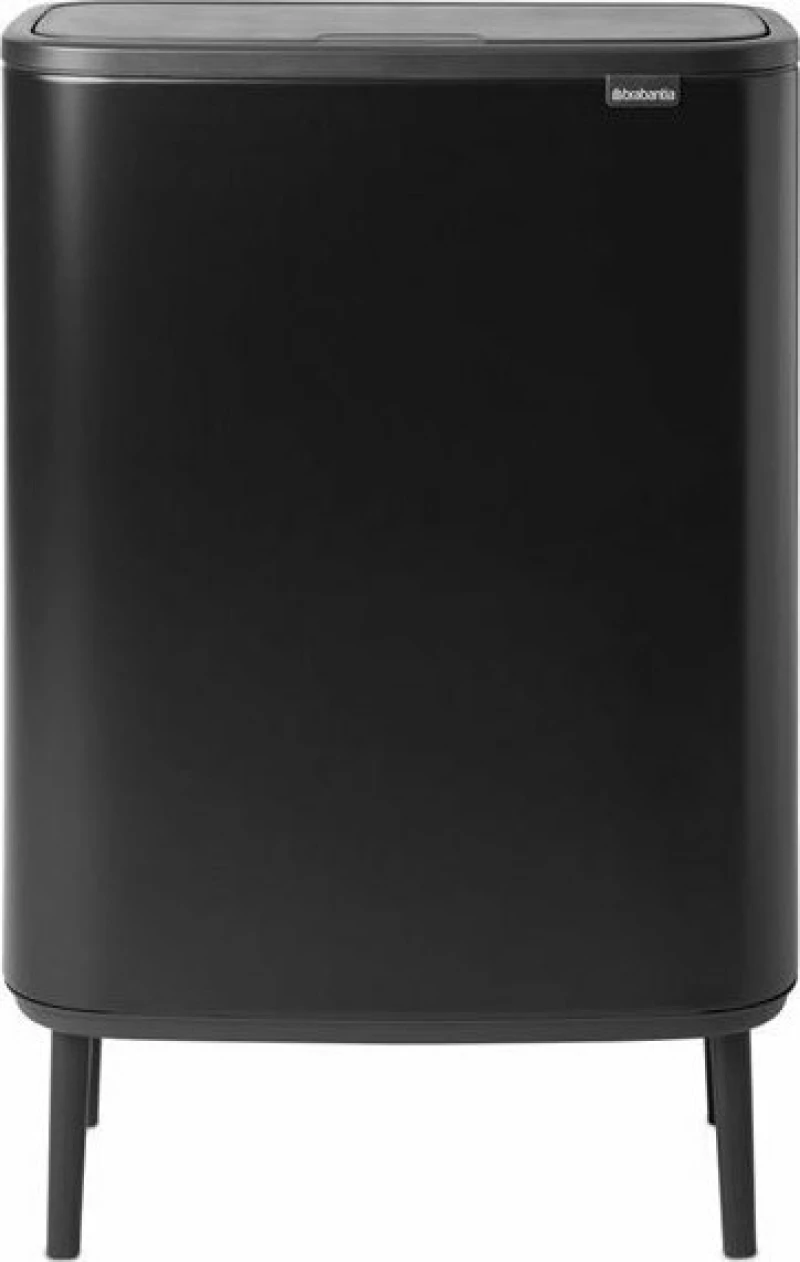 Brabantia Δοχείο απορριμμάτων Touch Bin Hi 2x30lt Black σειρά BO -
