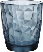 Bormioli Rocco Ποτήρι Κρασιού Diamond 300ml Γυάλινο Μπλε