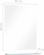 vidaXL 249441 με Ράφι 50x60 cm