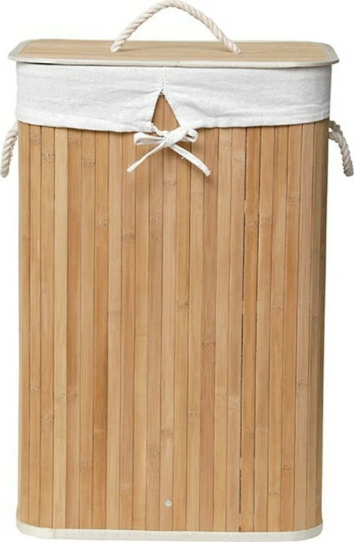 Καλάθι Απλύτων Bamboo Πτυσσόμενο