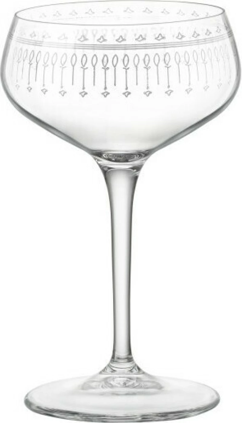 Bormioli Rocco Ποτήρι Κοκτέιλ/Ποτού Novec Γυάλινο Cocktail 250ml