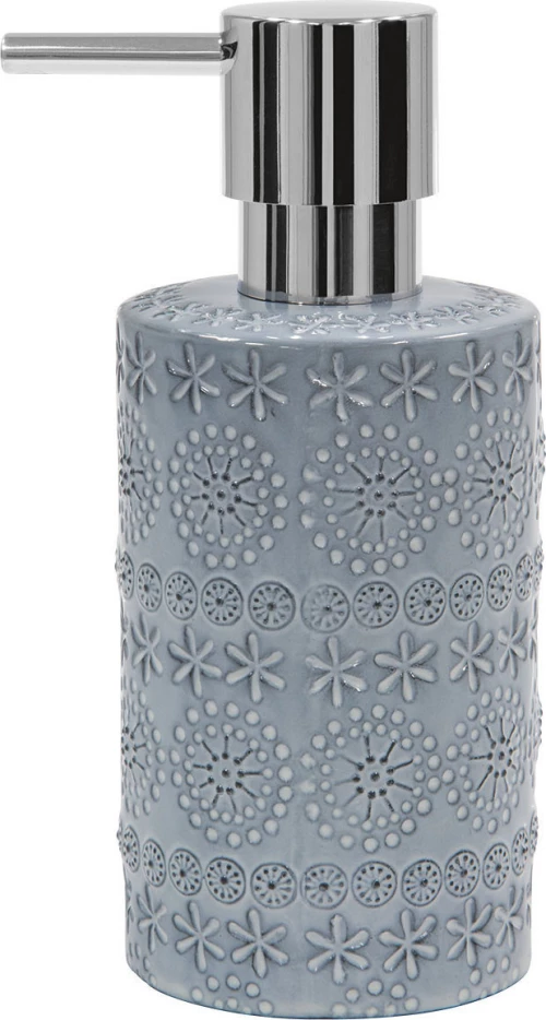 Δοχείο Κρεμοσάπουνου Relief 03240.001 Grey Spirella Πορσελάνη