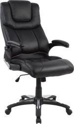 Καρεκλα Γραφειου Hm1050.01 Με Massage Μαυρη 62X70X127Y Εκ.