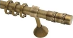 Guy Laroche Μεταλλικό Κουρτινόξυλο Tango Μονό Φ25mm 160cm Αντικέ